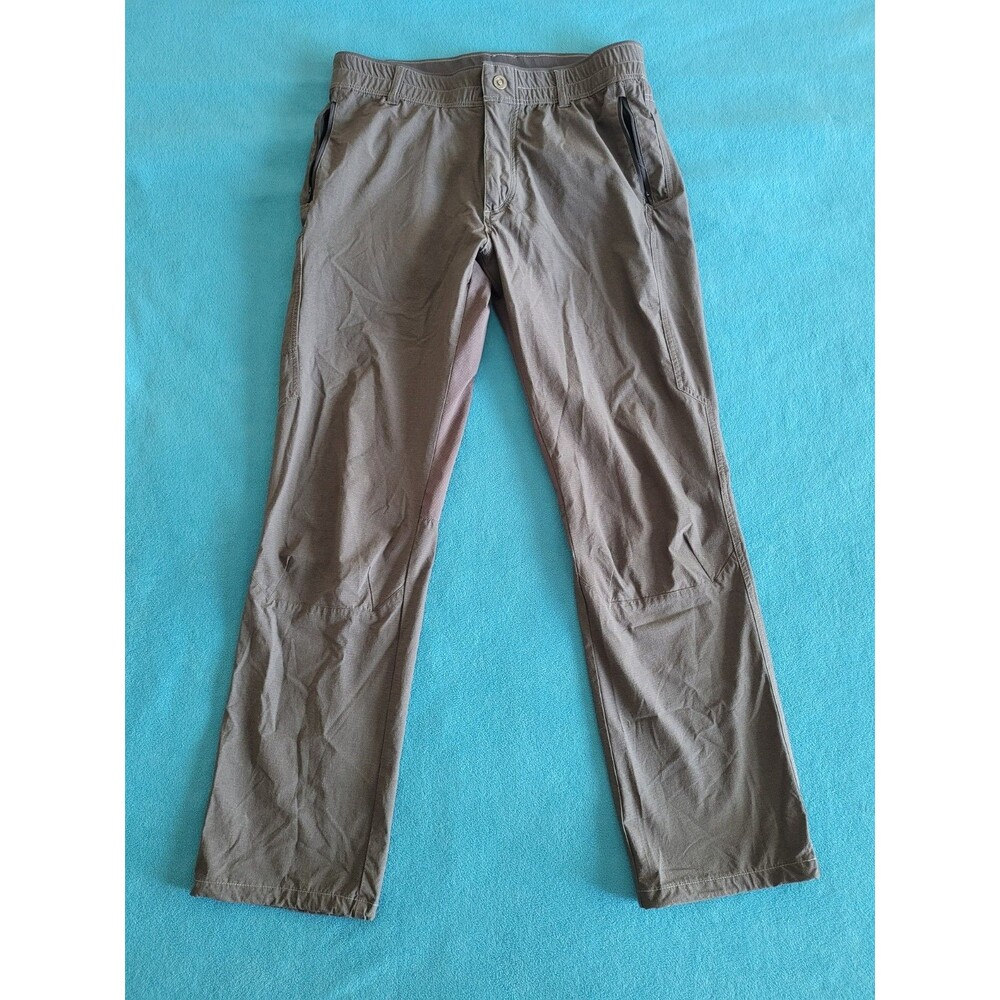 Kuhl Avengr Pants Mens 36X32 Gray Carbon Hiking Outdoor Wicking UPF READ